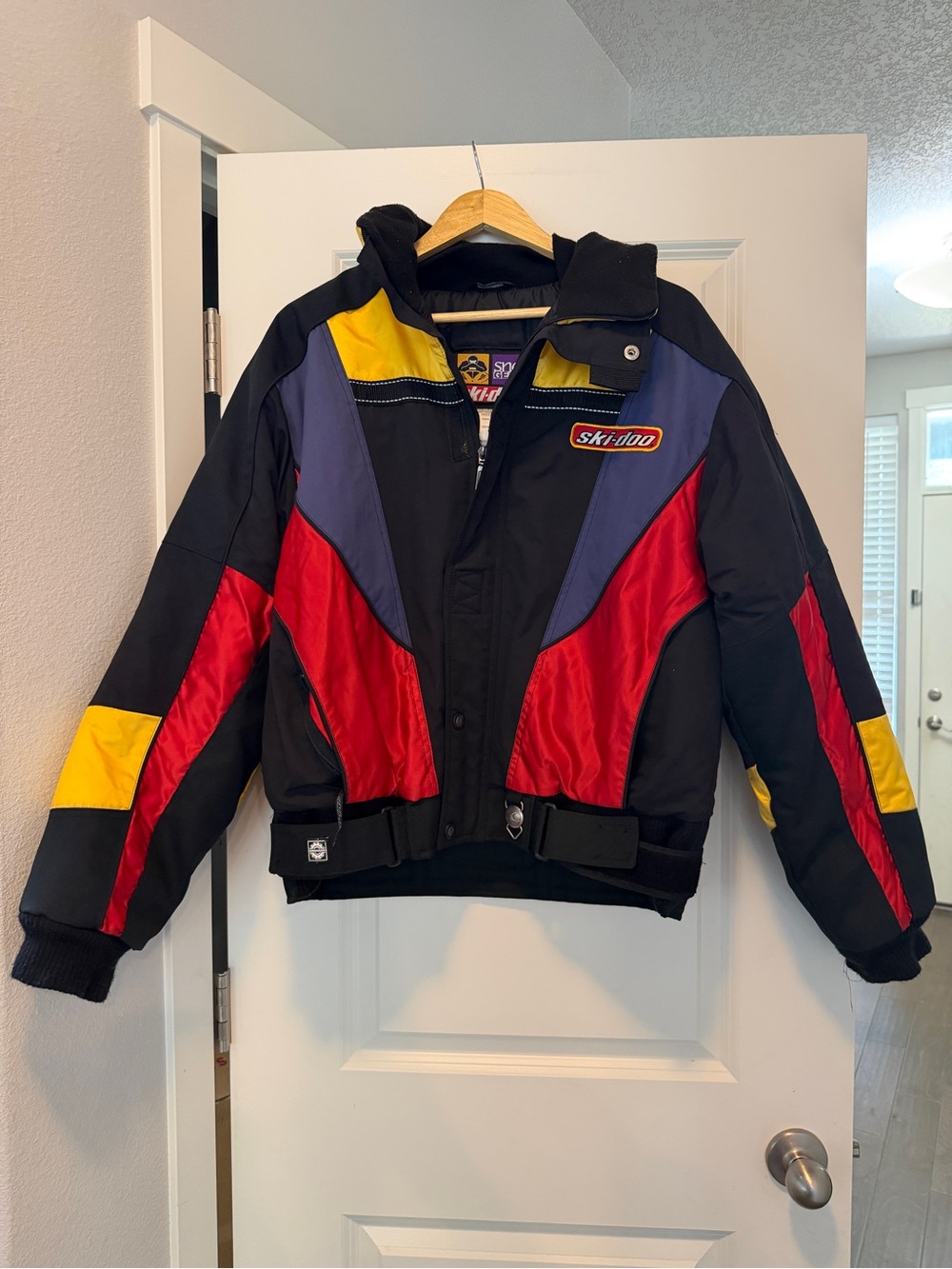 Vintage 1990’s Ski-Doo Mens Colorblock Ski Jacket